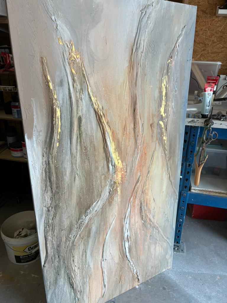 Abstract werk, Ophalen