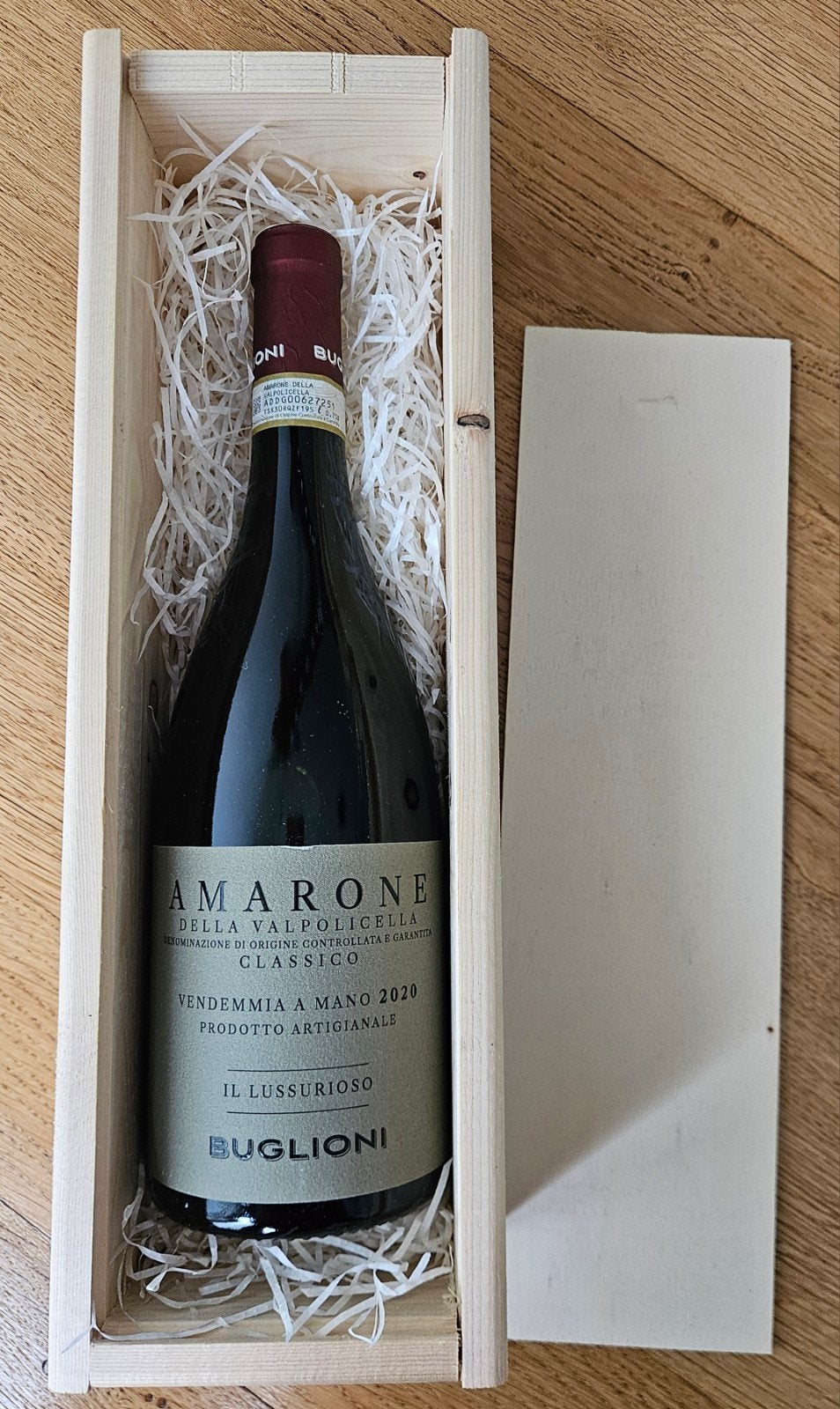 Cantine Buglioni / Amarone della Valpolicella Classico 2020, Ophalen, Nieuw, Italië, Rode wijn