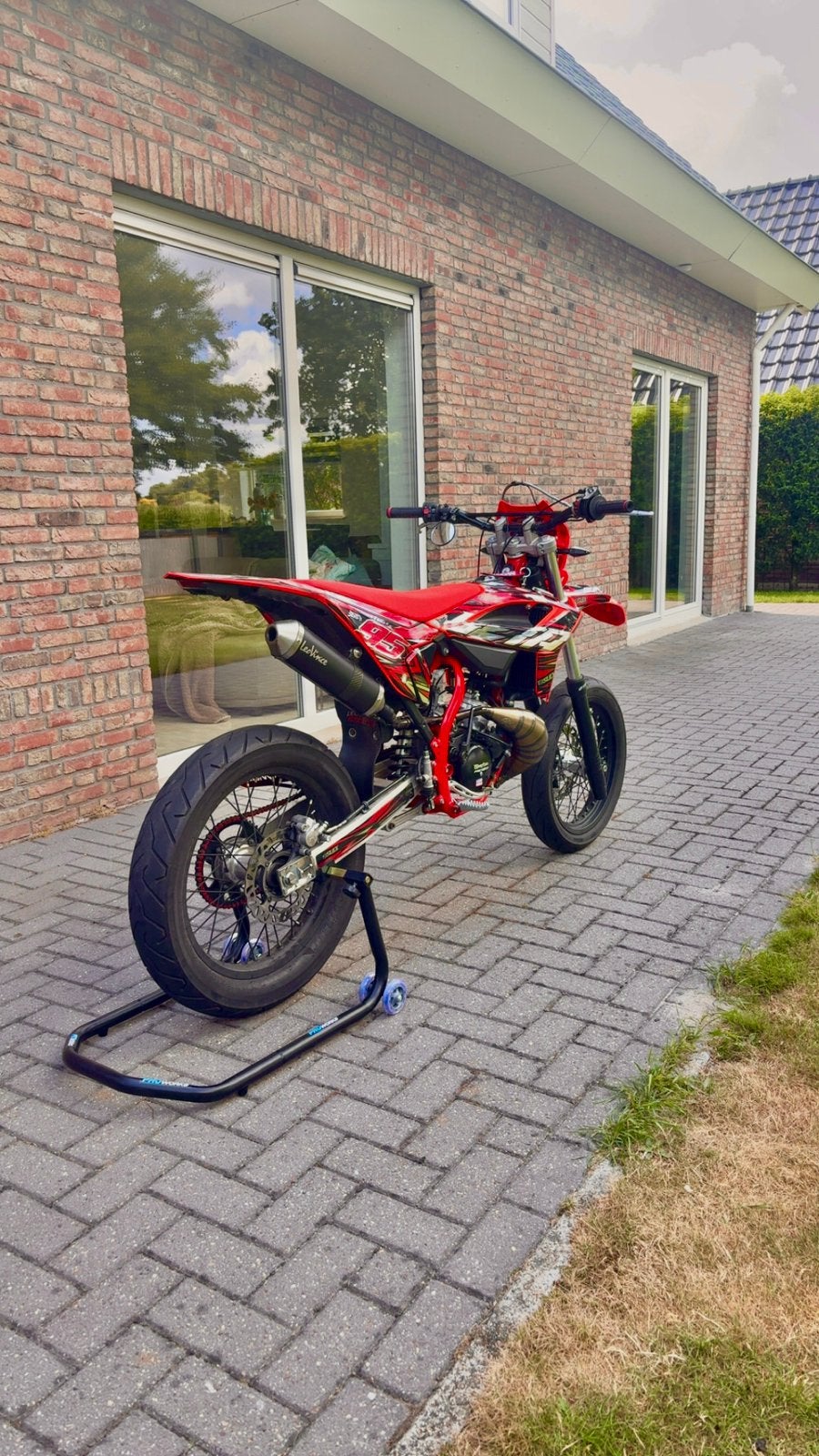 Leovince X-fight 50/70 uitlaat am6, Ophalen, Zo goed als nieuw, Uitlaat