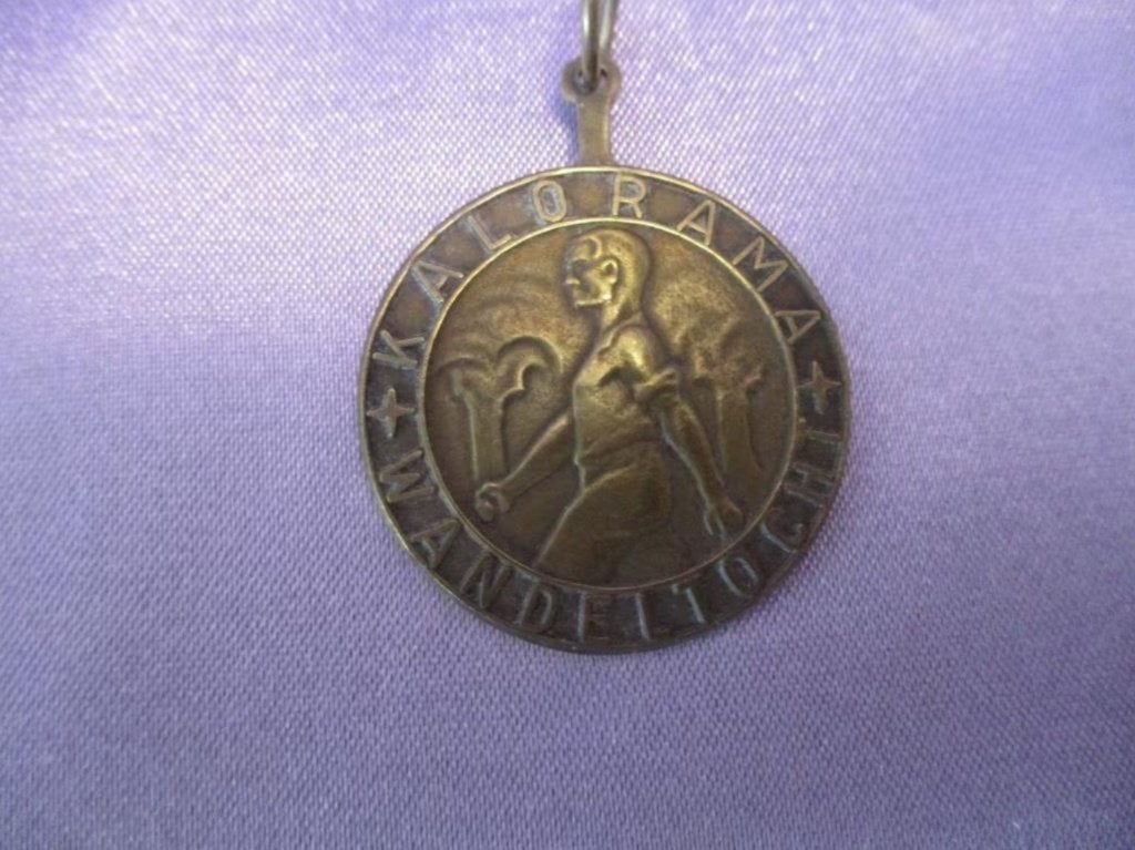 Medaille 'Kalorama Wandeltocht', Verzenden, Brons, Nederland