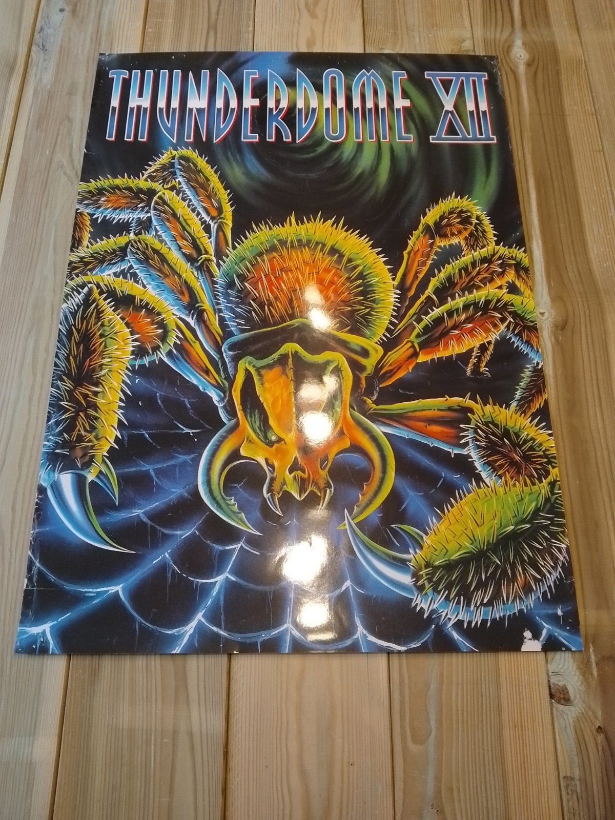 Thunderdome XII poster hardcore gabber ID&T, Ophalen of Verzenden, Nieuw, Muziek