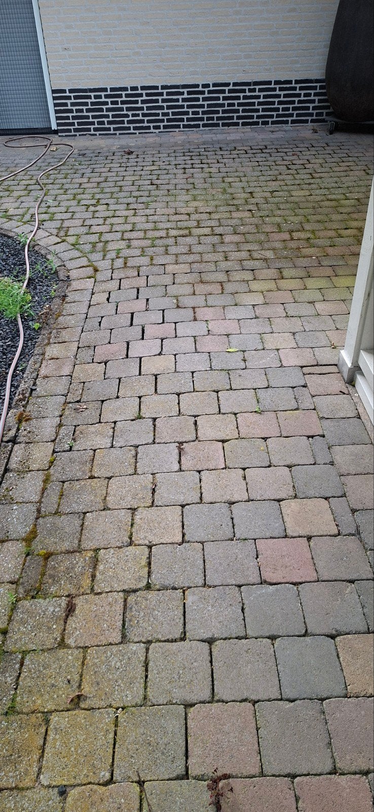 Gratis! Gebruikte betonnen gemeleerde klinkers, Ophalen of Verzenden, Gebruikt, Beton, Klinkers