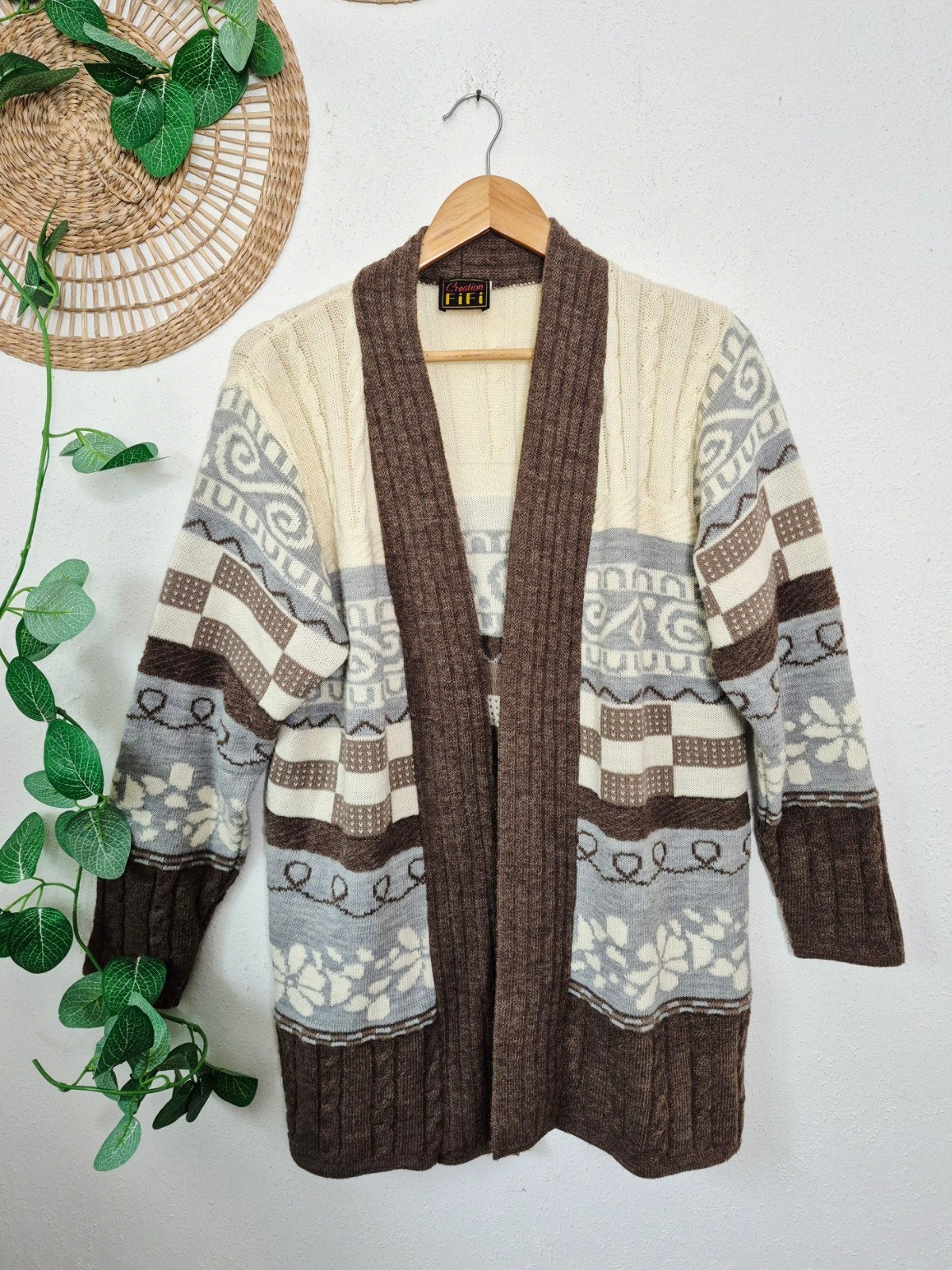 Vintage 90s vest met (merino)wol M/L, Vintage, Verzenden, Zo goed als nieuw, Maat 42/44 (L)