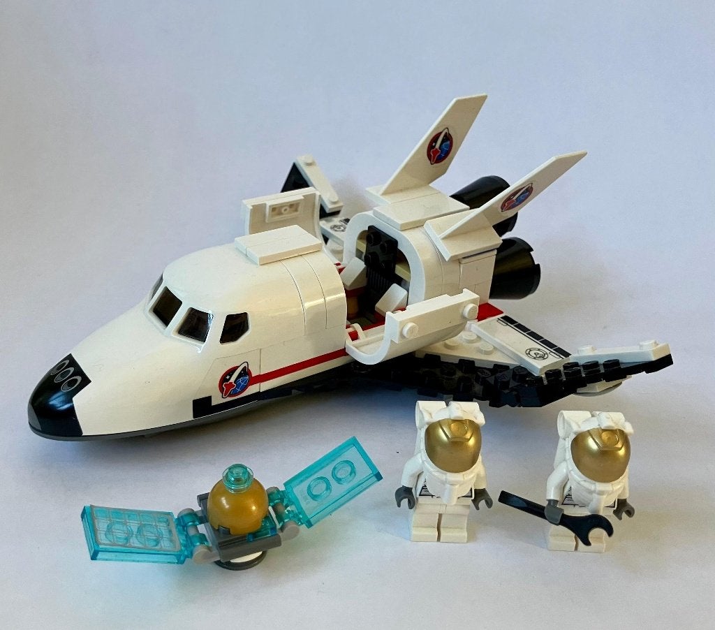 Lego City 60078 Space shuttle hulpvoertuig met satelliet, City, Lego, Inclusief instructies, Ophalen of Verzenden