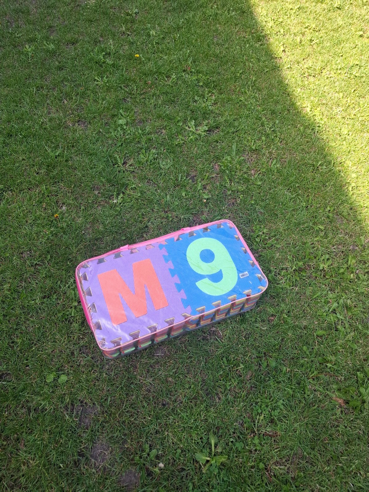 Educatieve Foam Puzzelmat met Letters en Cijfers, Ophalen, Zo goed als nieuw, Puzzelen