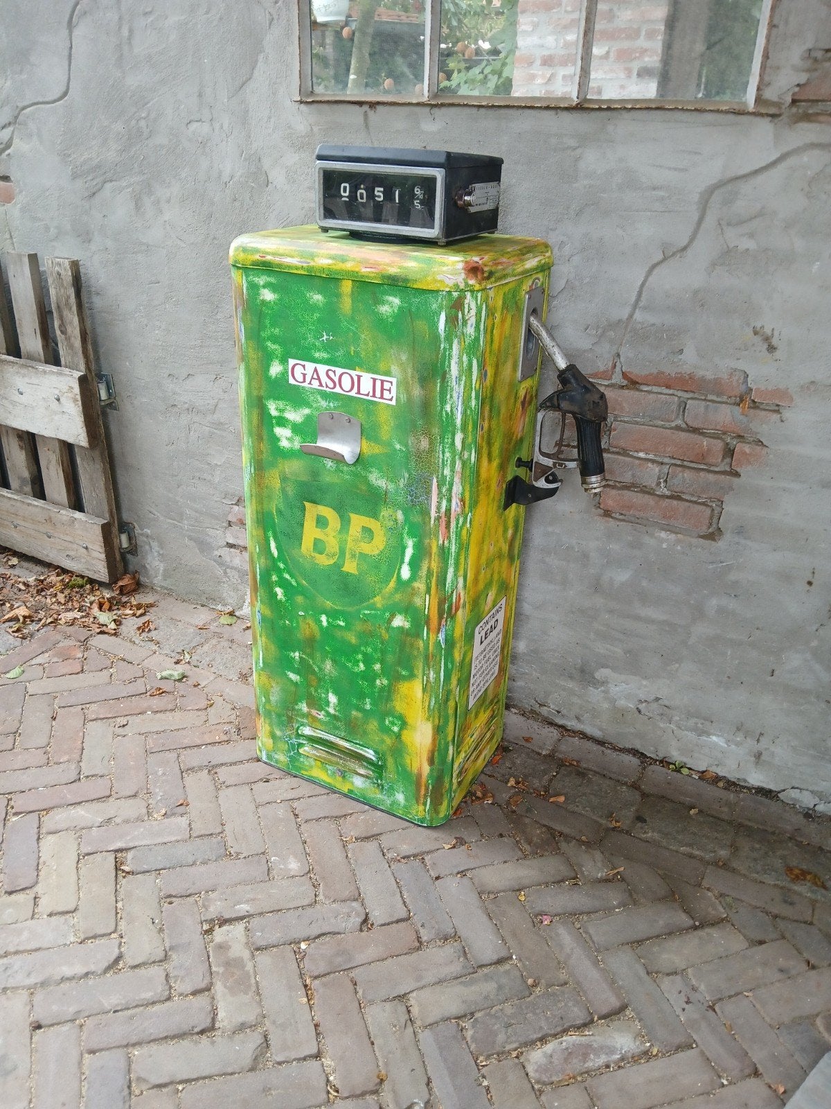 Tokheim benzinepomp, Ophalen, Gebruikt