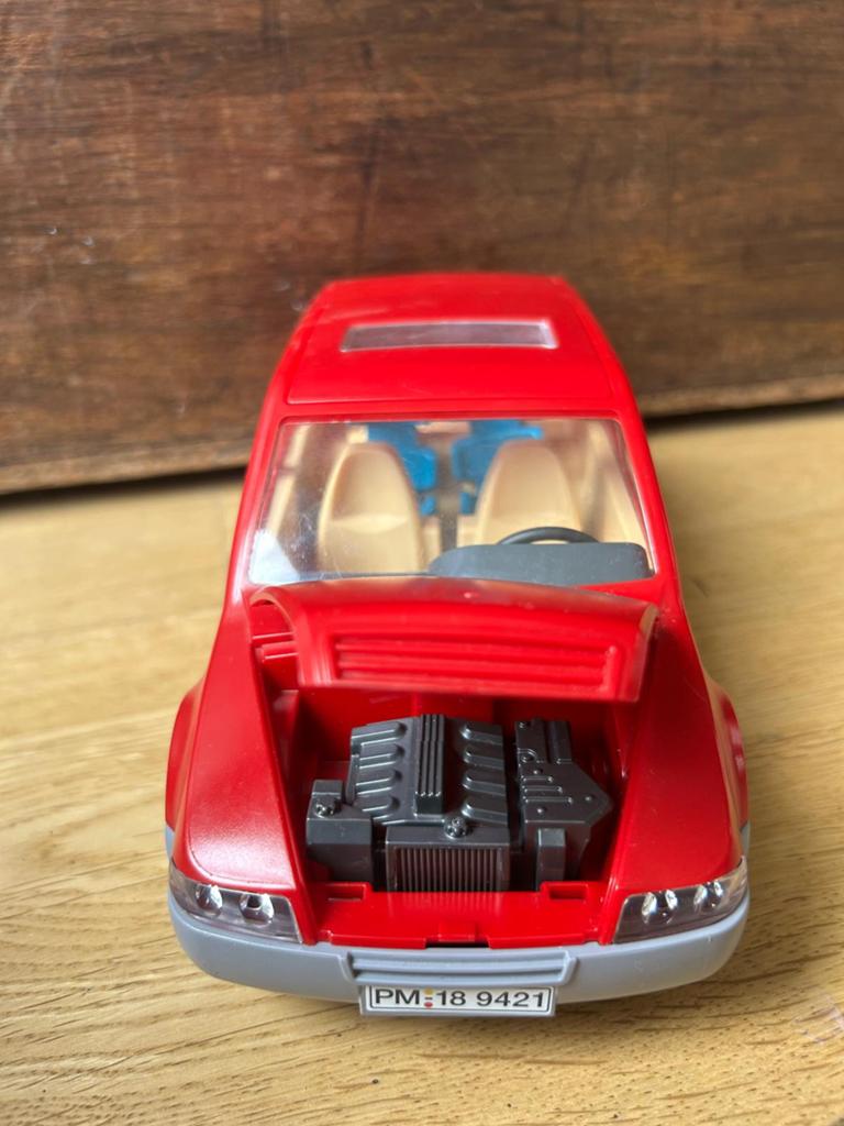 Playmobil familie auto (met boekje), Ophalen, Zo goed als nieuw, Overige merken