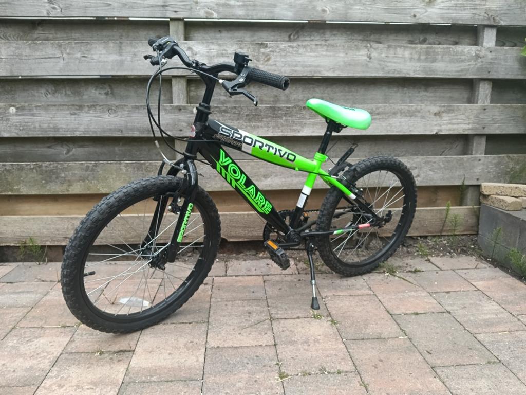 Volare Sportivo 24 inch mountainbike 6 versnellingen, Gebruikt, Velgrem, Geen vering, Ophalen