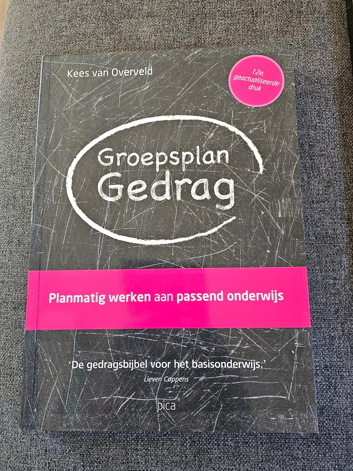 Groepsplan Gedrag - Planmatig werken aan passend onderwijs, Overige vakken, Nieuw, Ophalen of Verzenden, Kees van Overveld