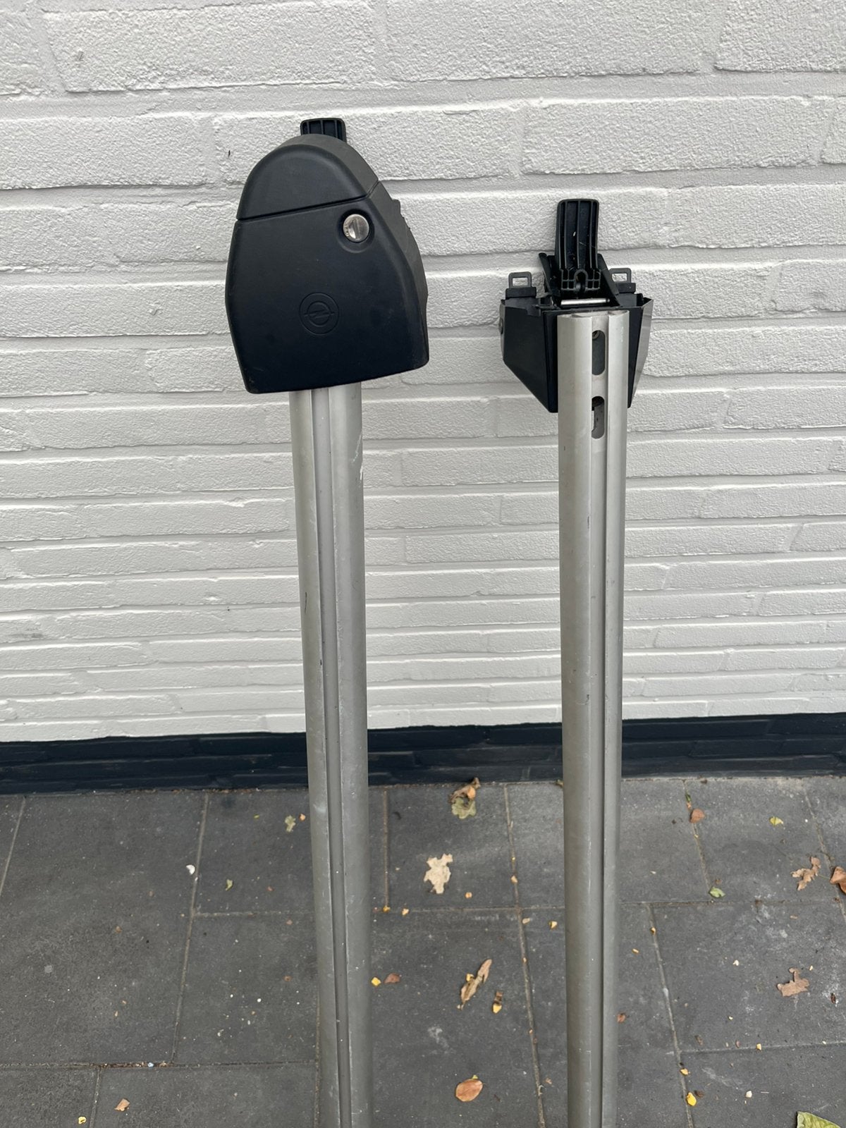 Opel zafira b dakdragers origineel met afsluitbare kapjes, Auto diversen, Dakdragers, Ophalen, Zo goed als nieuw
