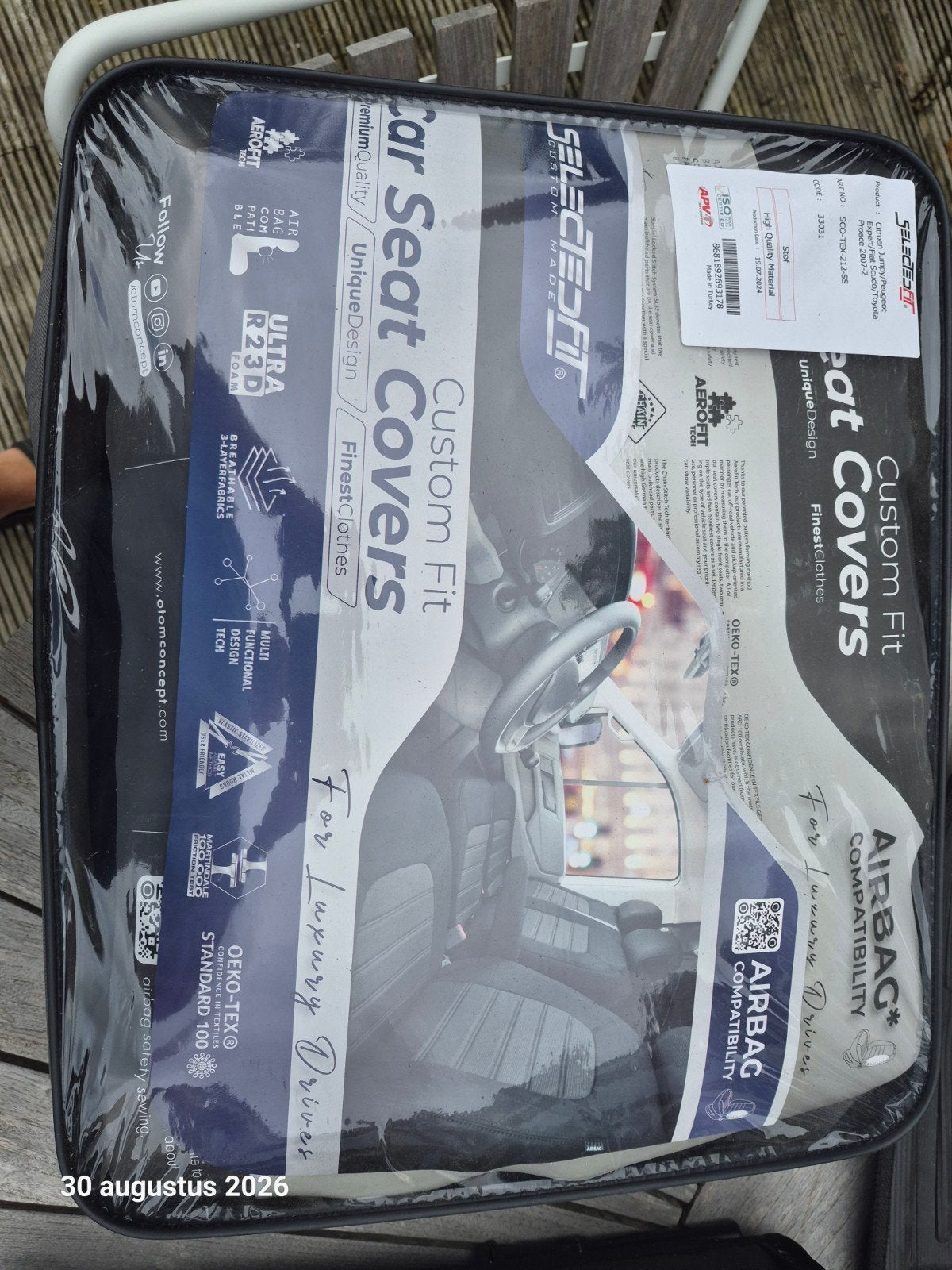 Stoelhoes voor Citroën Jumpy/Peugeot Expert/Toyota Proace, Ophalen of Verzenden, Nieuw