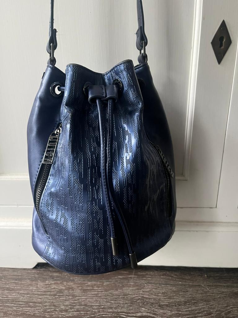 Juicy Couture bucket bag, Sieraden, Tassen en Uiterlijk, Tassen | Damestassen, Ophalen of Verzenden, Zo goed als nieuw, Blauw