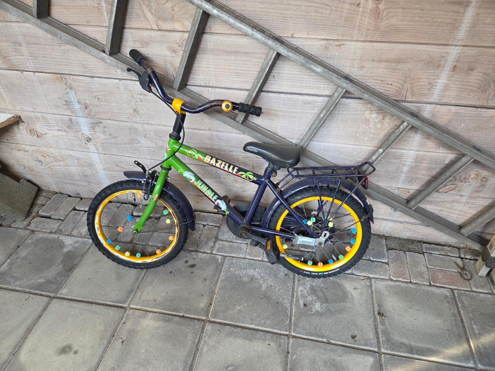 Gazelle Jungle kinderfiets 16 inch, Ophalen of Verzenden