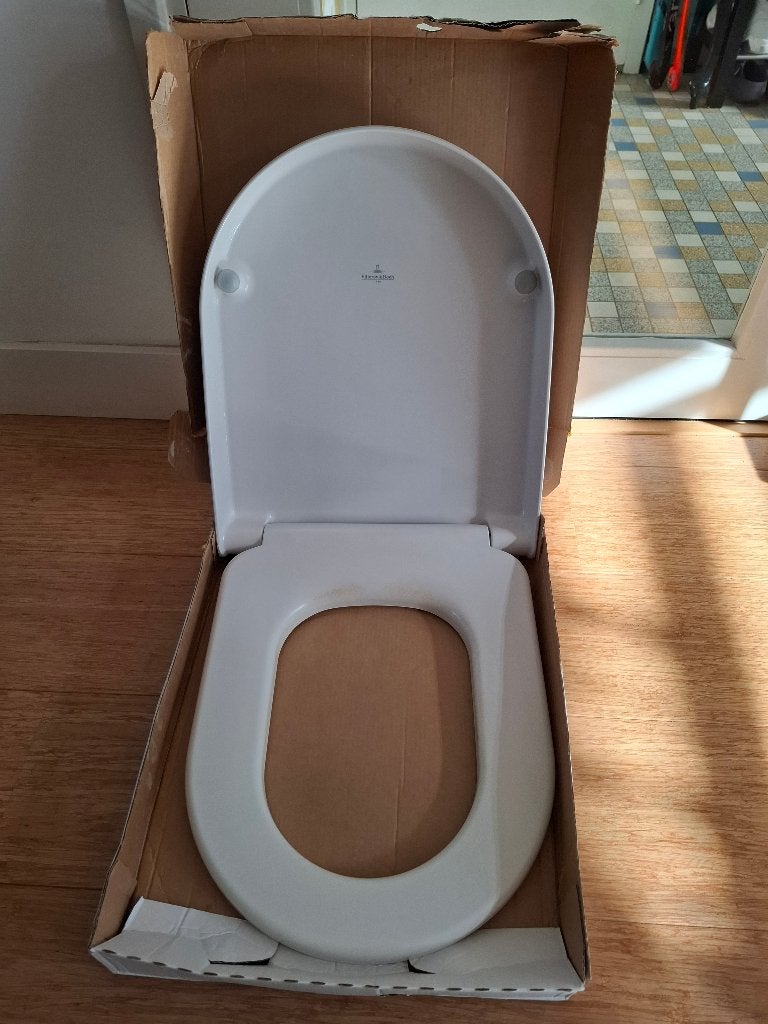 Villeroy & Boch Subway 2.0 toiletzitting 9M68Q101 9M68S101, Ophalen of Verzenden, Gebruikt, Toilet