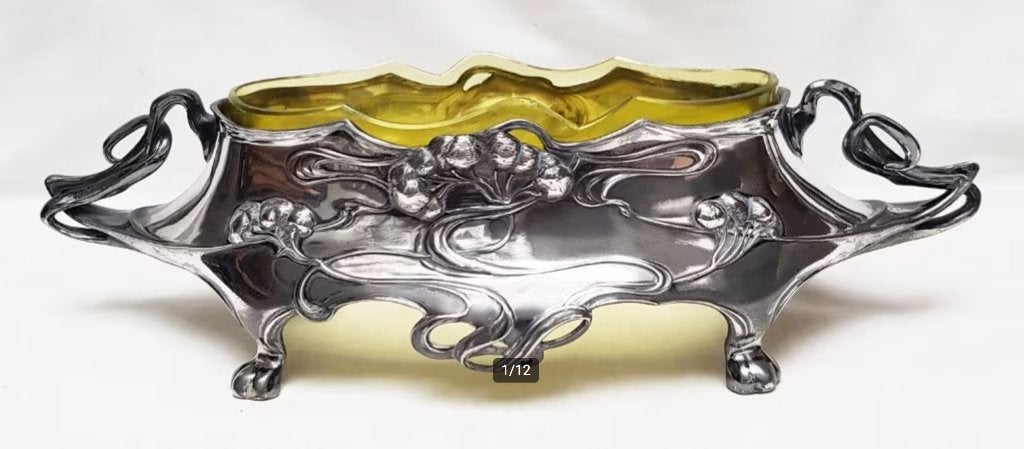 Art Nouveau Jardinière - Dupper & Bernhold - Esslingen., Ophalen of Verzenden