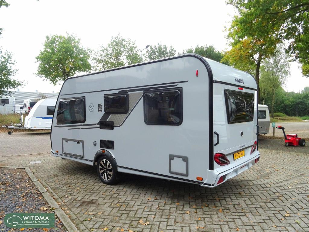 Knaus Sudwind Black Selection 450 FU 50 jaar Witoma voordeel, Caravans en Kamperen, Rondzit, Bedrijf, Schokbreker, Overige typen
