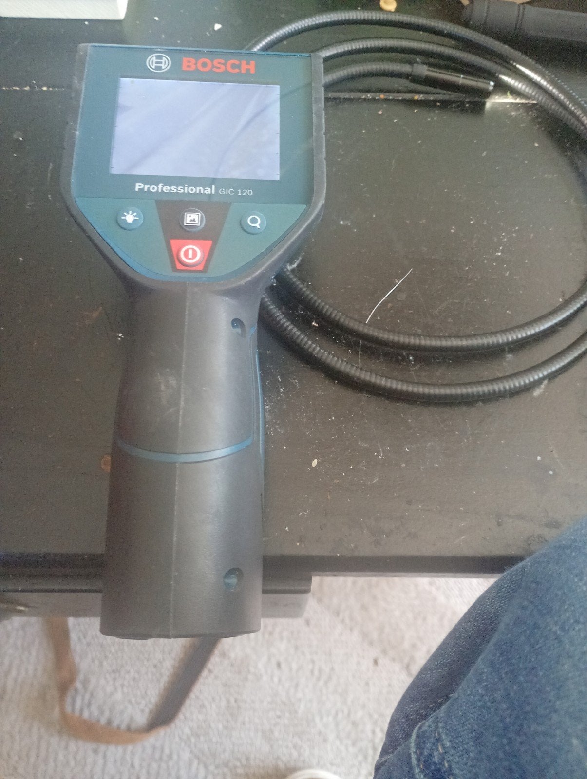 Bosch Professional GIC 120 Inspectiecamera, Doe-het-zelf en Verbouw, Ophalen of Verzenden, Zo goed als nieuw, Overige meters