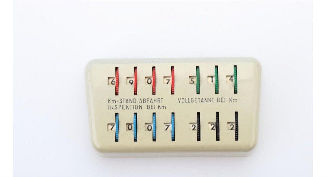 Gezocht deze retro dagteller, Auto-onderdelen, Dashboard en Schakelaars, Ophalen of Verzenden