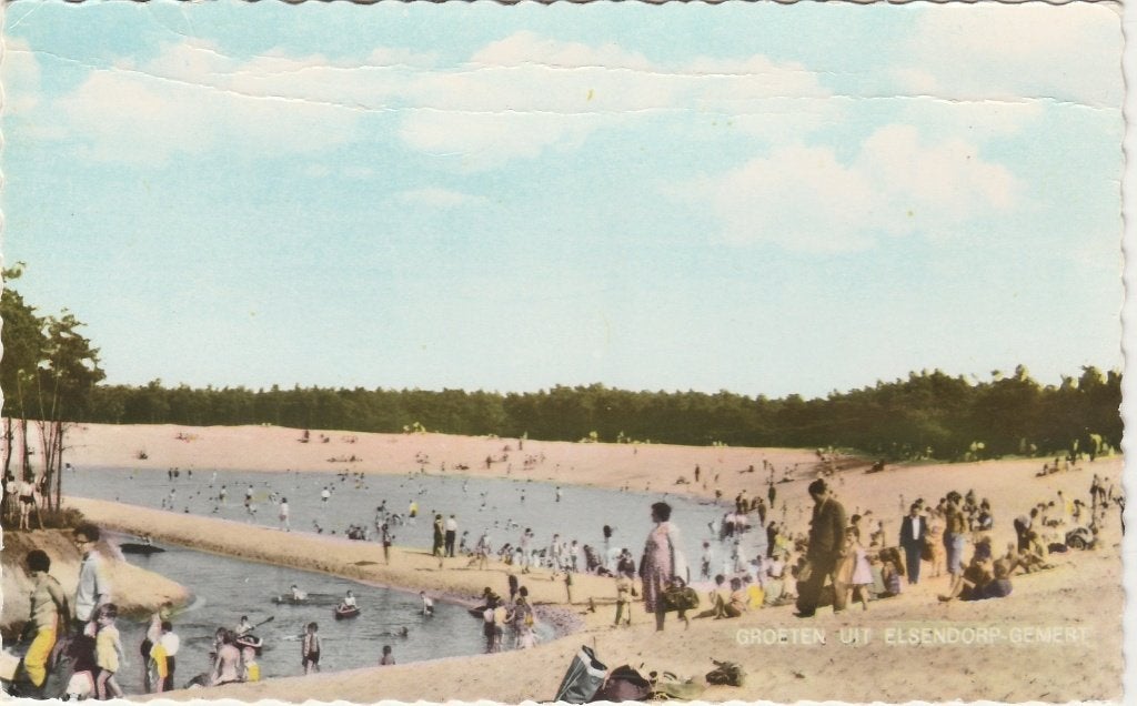 ELSENDORP Strand Limbra Zonneweide kl.f., Verzenden, 1940 tot 1960, Ongelopen, Noord-Brabant