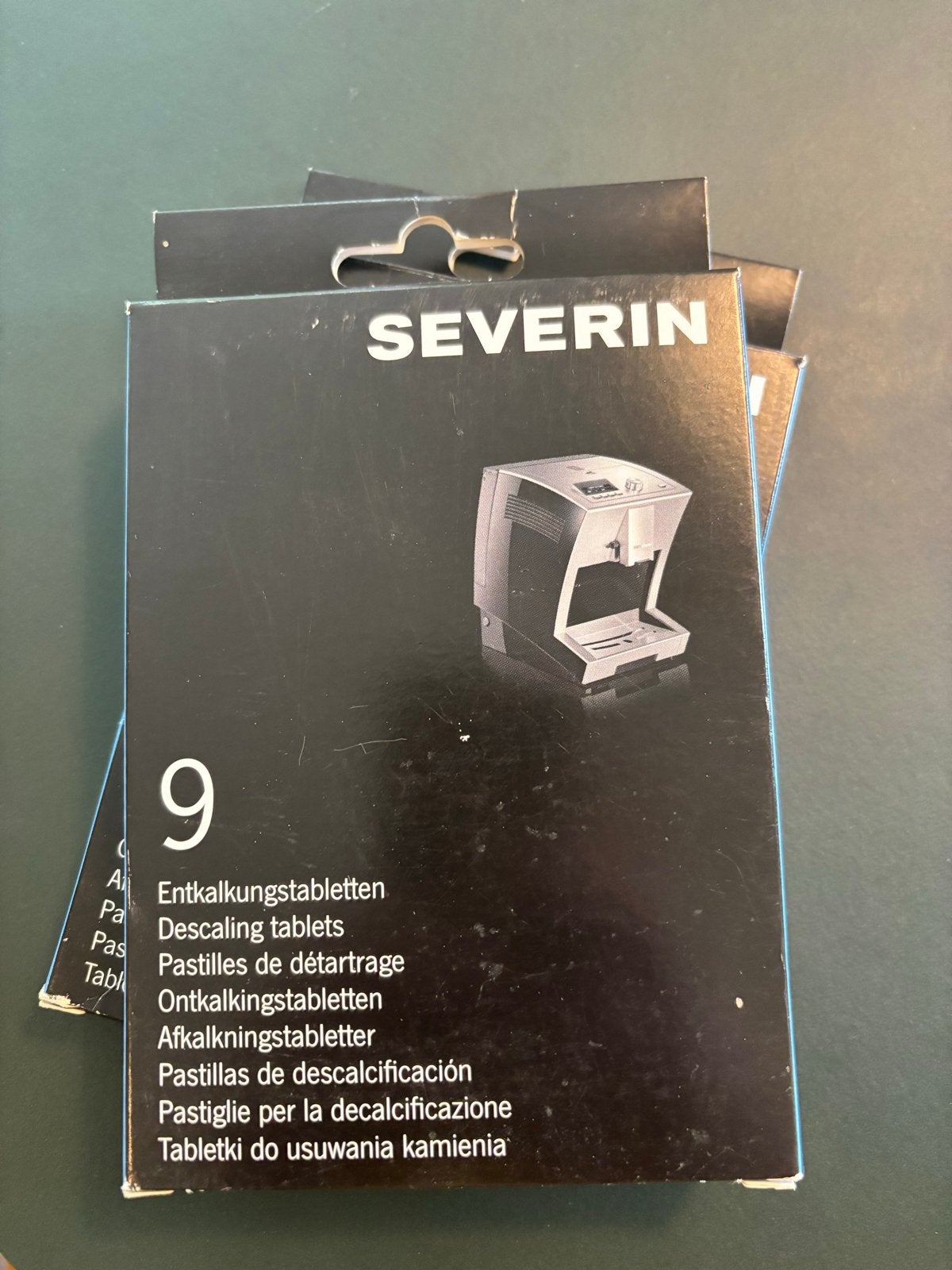 11 Severin ontkalkingstabletten voor koffiezetapparaten, Witgoed en Apparatuur, Ophalen of Verzenden, Zo goed als nieuw