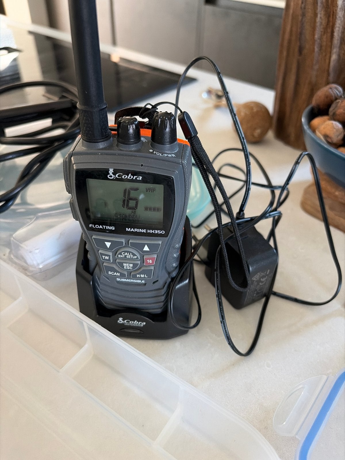 Cobra Marine HH350 Marifoon - Zo goed als nieuw, 5 tot 15 km, Ophalen of Verzenden, Zo goed als nieuw, Portofoon of Walkie-talkie