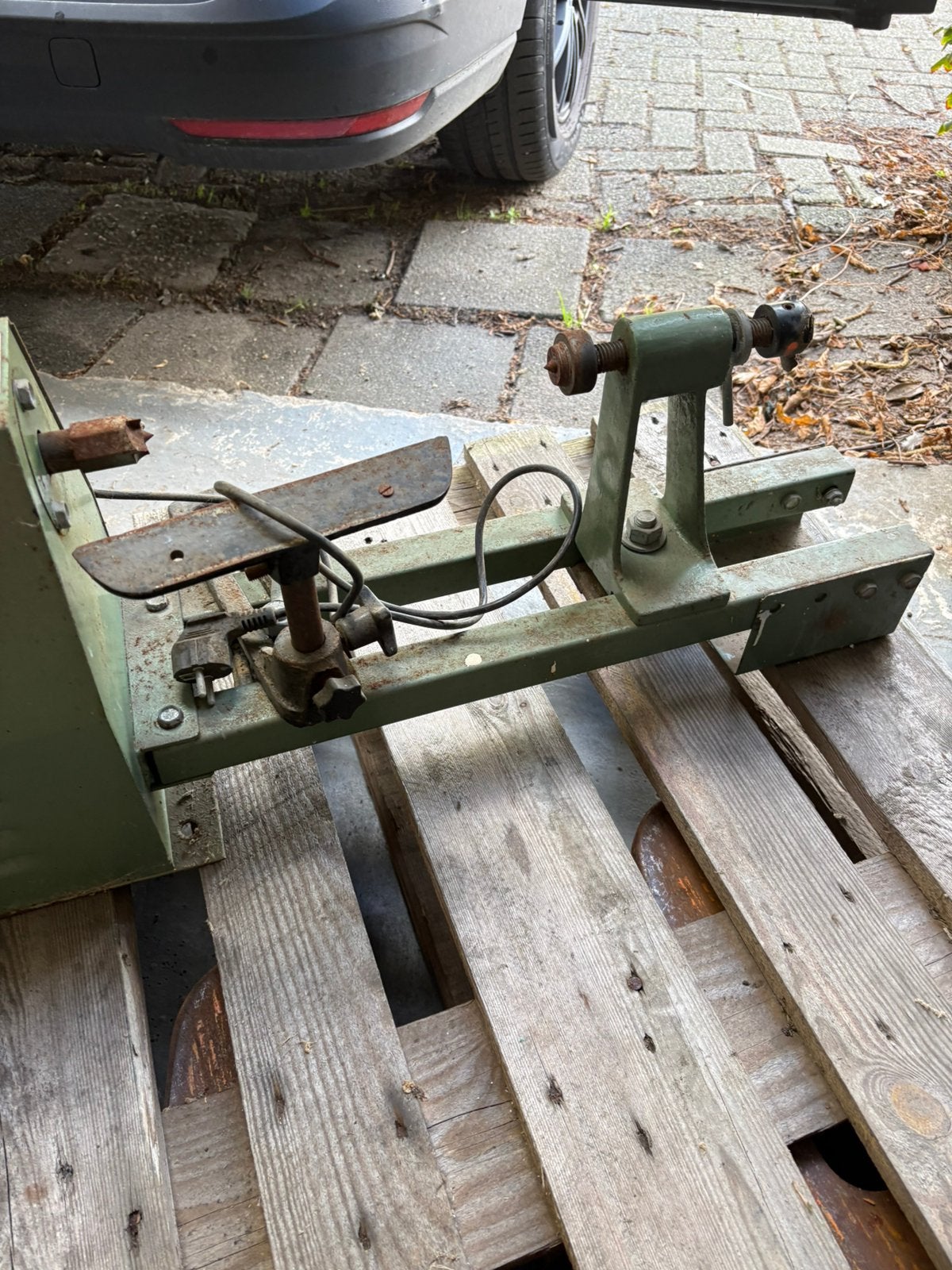 Draaibank hout, Ophalen of Verzenden, Zo goed als nieuw, Houtdraaibank, 500 tot 1000 mm