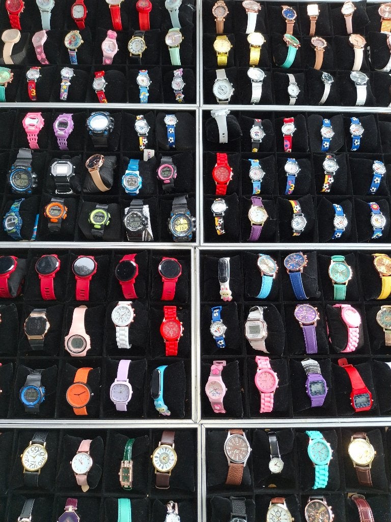 PARTIJ horloges KIND/HEREN/DAMES/LED NIEUW v.a. 2,99 p/s, Ophalen of Verzenden, Nieuw