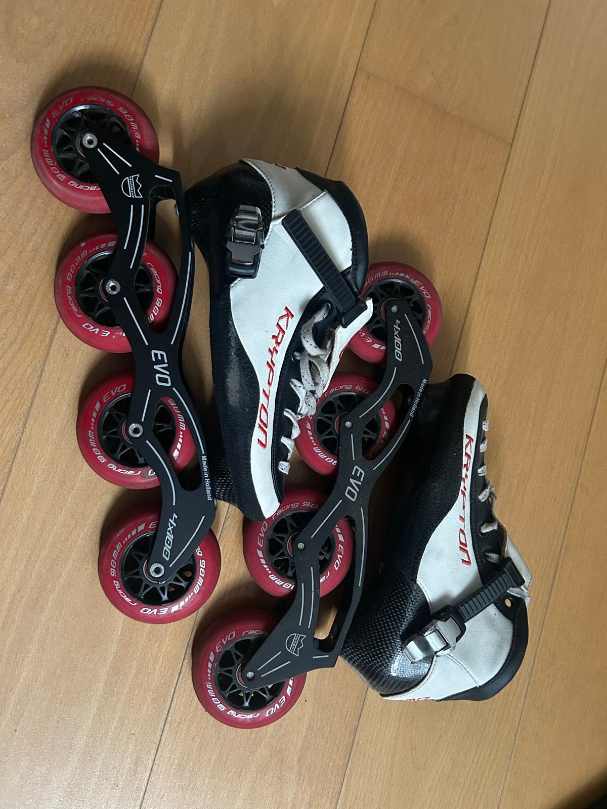 Krypton EVO 4x100 Inline Skates - Maat 39, Overige merken, Gebruikt, Ophalen of Verzenden, Inline skates 4 wielen