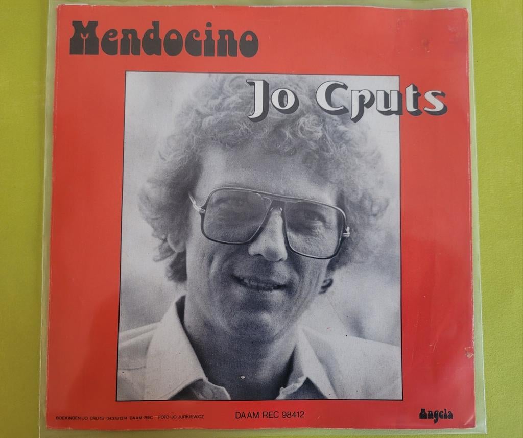 Jo Cruts - Medocino - Angela, Ophalen, Zo goed als nieuw, Overige formaten, Levenslied of Smartlap
