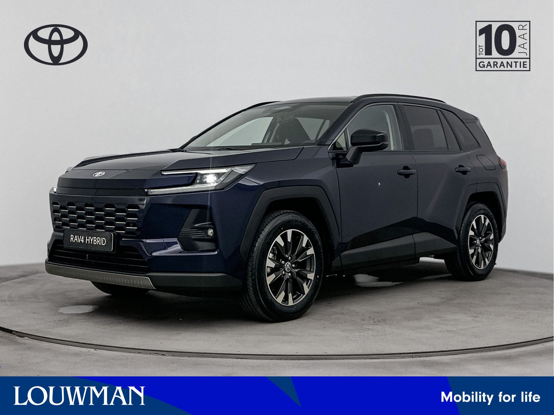 Toyota RAV4 2.5 Plug-in Hybrid 270 Dynamic | Stuur-Stoelverw, 12 maanden, Stof, Gebruikt, 4 cilinders