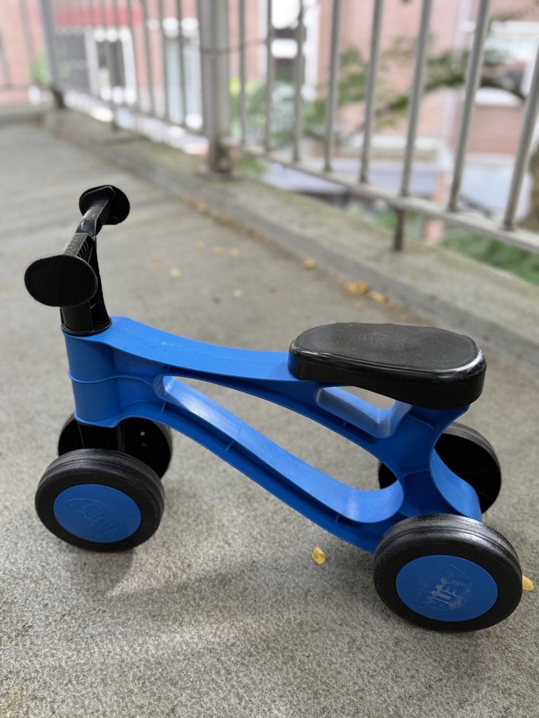 Lena loopfiets blauw - Perfect voor balans en coördinatie, Ophalen, Gebruikt, Loopfiets