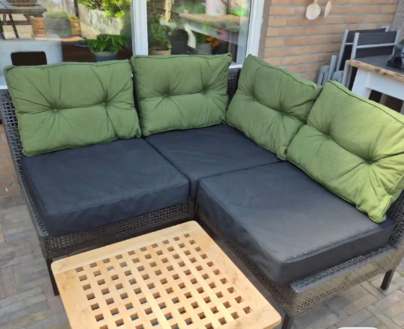 Lounge setje, Ophalen, Gebruikt, Bank