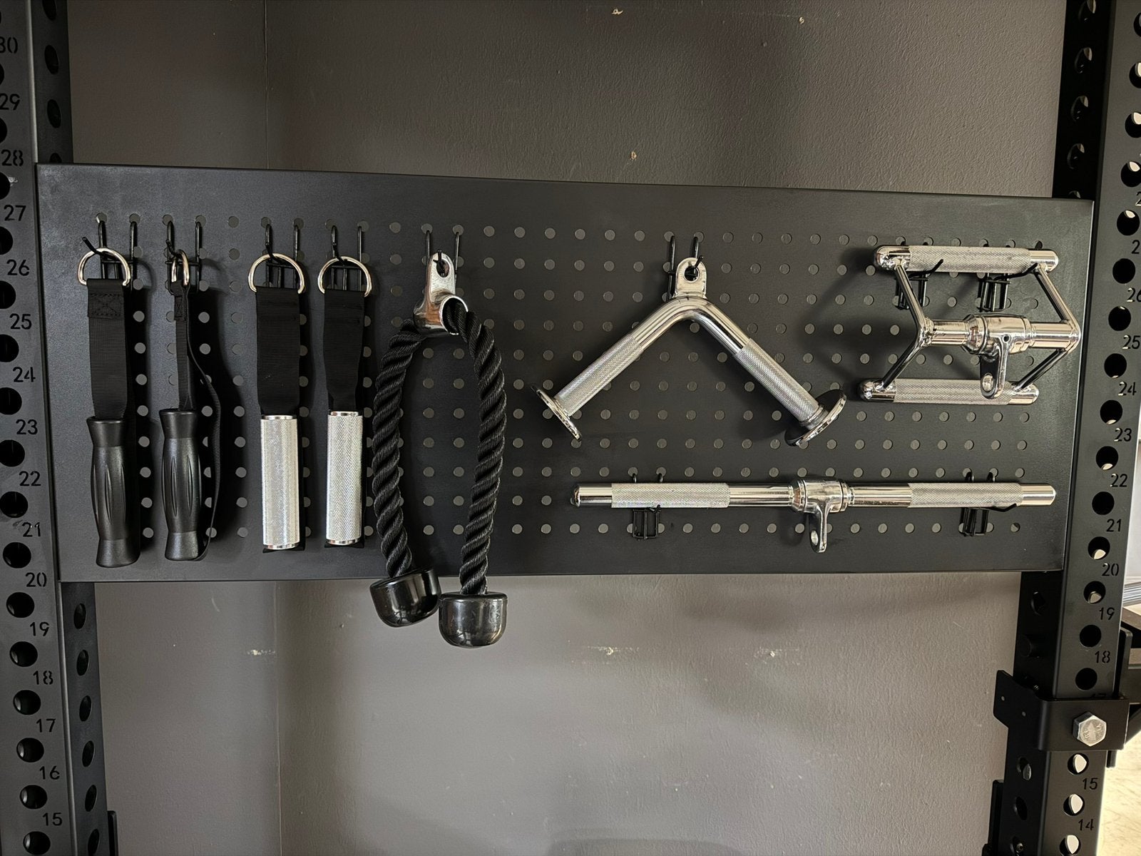 Powerrack ophang bord/backboard met haakjes voor grepen/grip, Overige typen, Nieuw, Ophalen of Verzenden, .