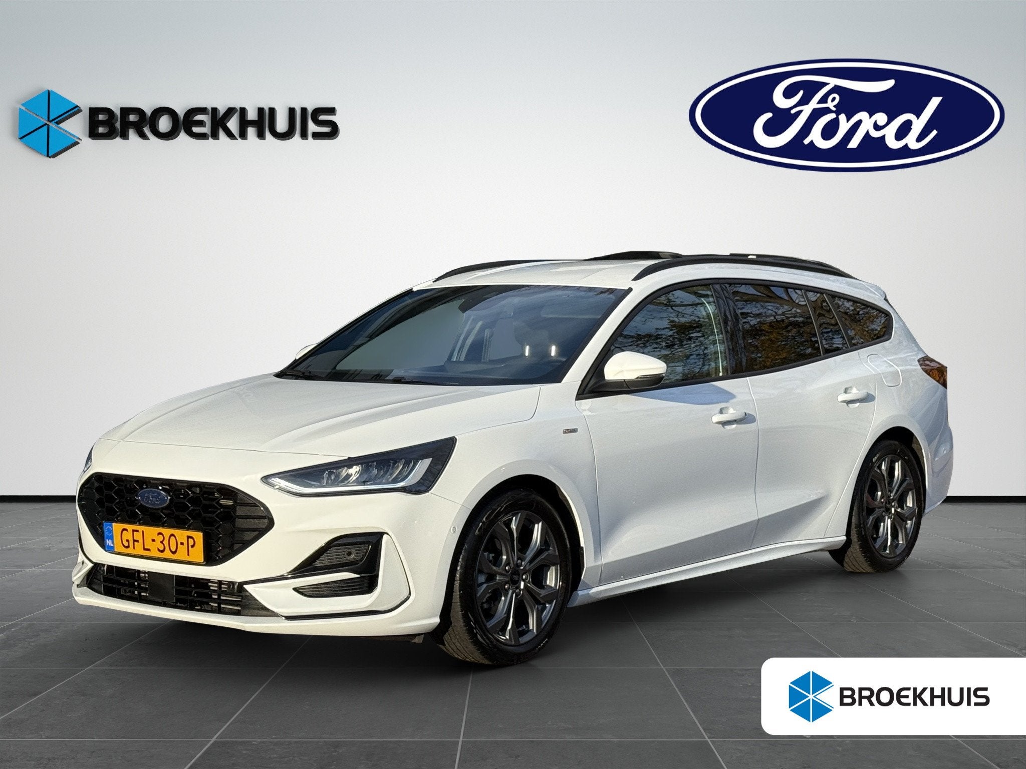 Ford Focus Wagon 1.0 EcoBoost Hybrid ST Line Automaat 155pk, 12 maanden, Gebruikt, Euro 6, Overige brandstoffen