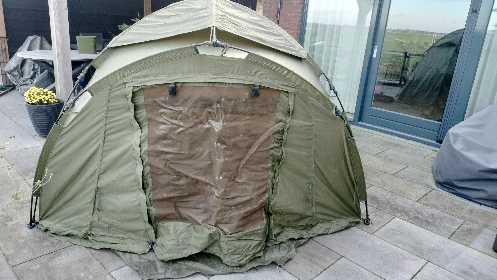 Fox Easy Dome X Karpertent, Watersport en Boten, Hengelsport | Karpervissen, Ophalen, Gebruikt