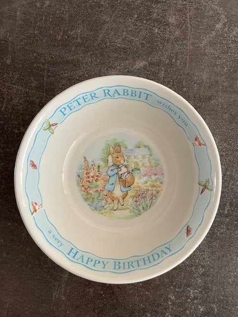 Beatrix Potter Peter Rabbit Schaal Schaaltje Konijn, Nieuw, Ophalen of Verzenden, Nieuw, Dier