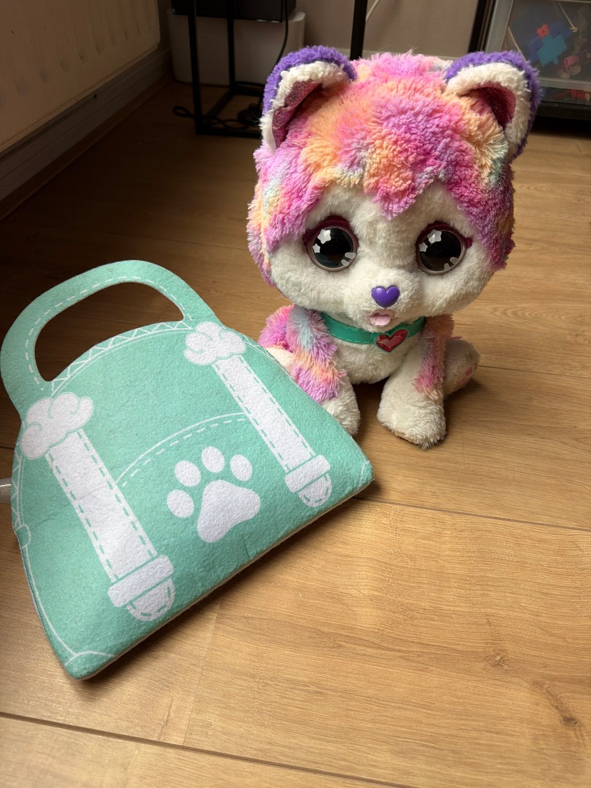 PUPPYOOO! Interactieve knuffel met dierenarts speelset, Ophalen of Verzenden, Zo goed als nieuw, Jongen of Meisje