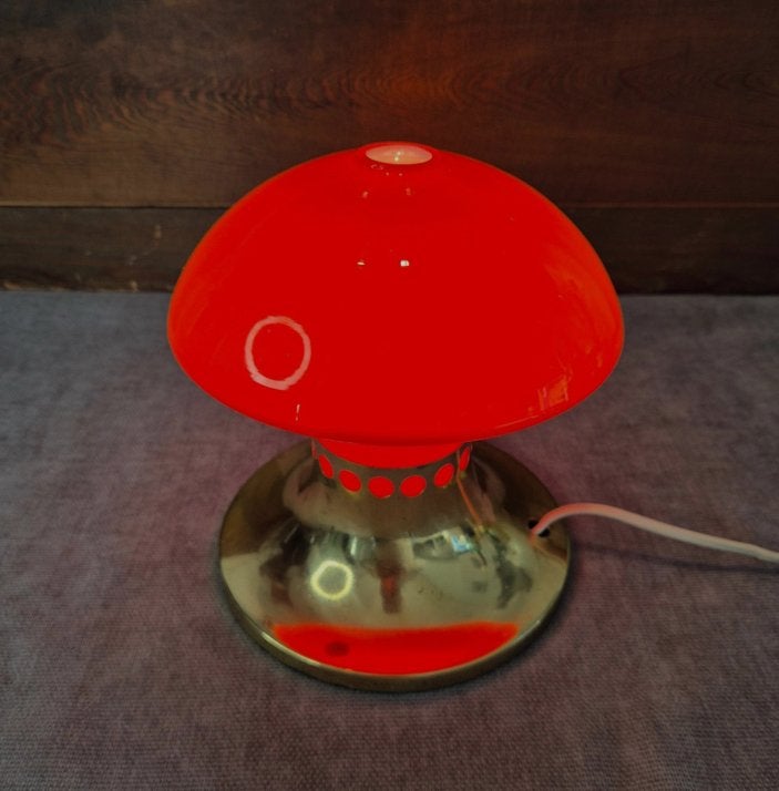 Vintage paddestoel lamp  - Falkenbergs Belysning, Ophalen of Verzenden
