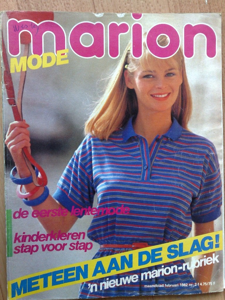 8 x Marion zelfmaakmode uit 1982 1983 1984, Hobby en Vrije tijd, Verzenden, Gebruikt, Vrouw, Marion