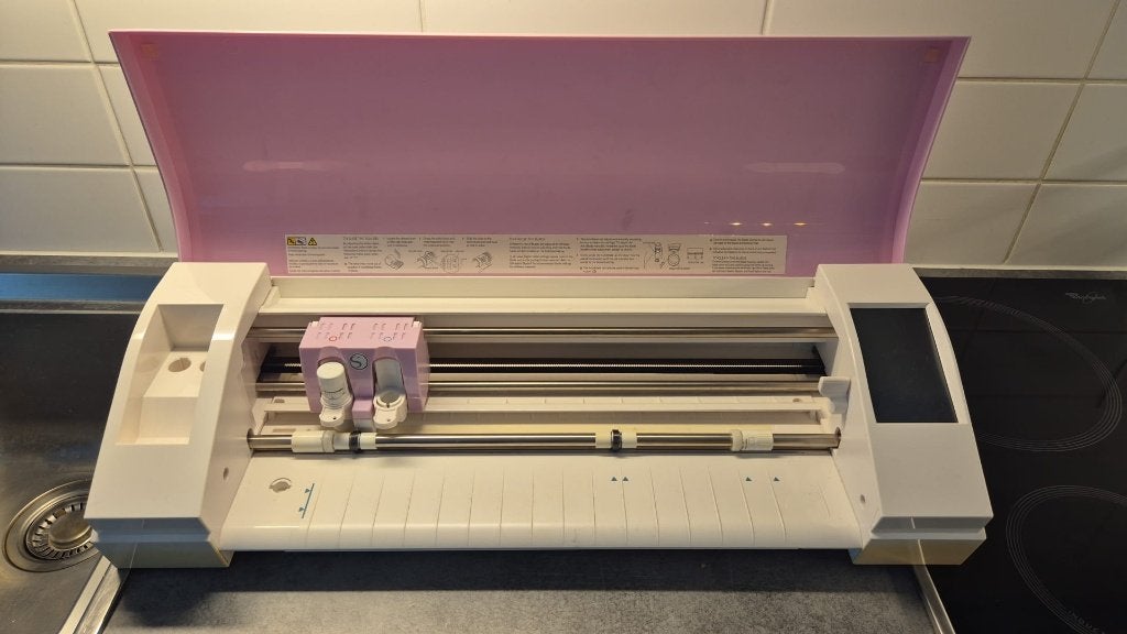 Silhouette cameo 3 rose uitvoering, als nieuw, Ophalen, Zo goed als nieuw, Knutselset