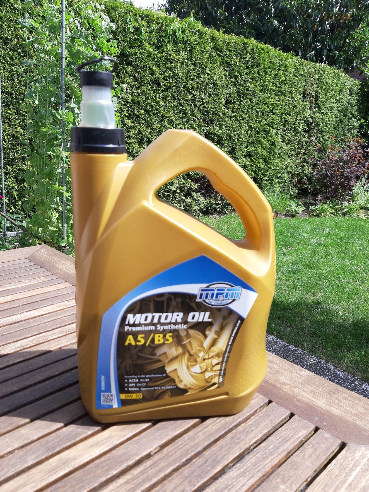MPM motorolie 0W30 3 liter, Ophalen