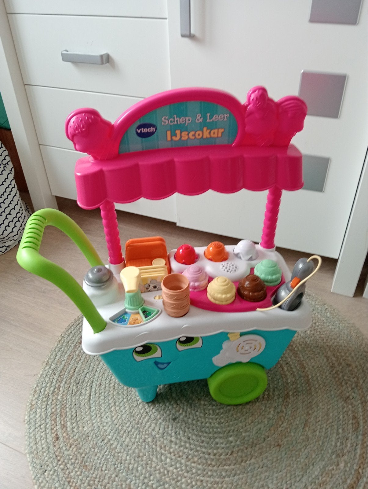 Ijsco kar VTech, Ophalen, Zo goed als nieuw, Jongen of Meisje