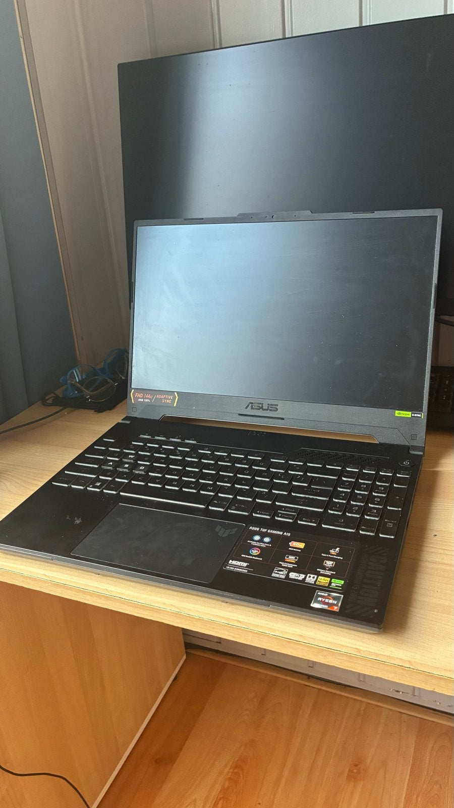 ASUS TUF A15 Gaming Laptop - RTX 4060, Ryzen 7, 16GB RAM, Computers en Software, Windows Laptops, Ophalen, Met videokaart, Zo goed als nieuw