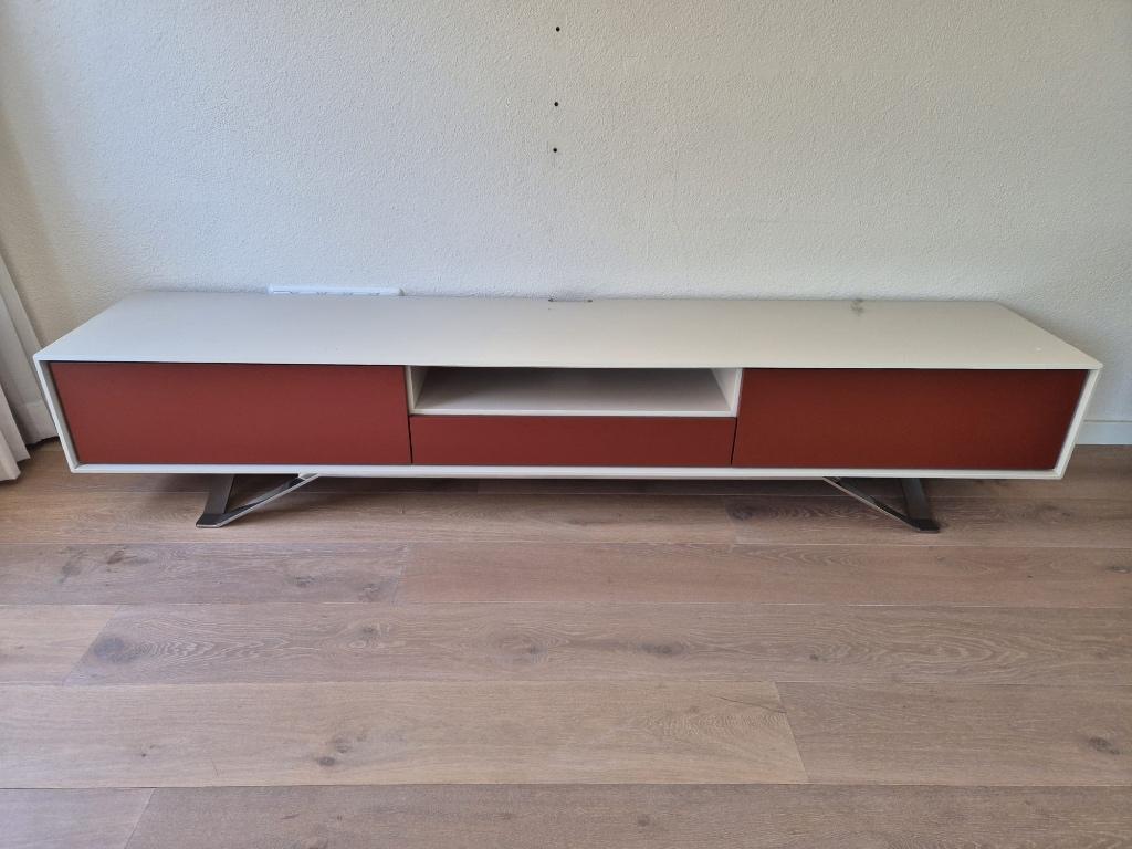 Dressoir  206x46x46, Ophalen, Gebruikt, Met klep(pen), 200 cm of meer