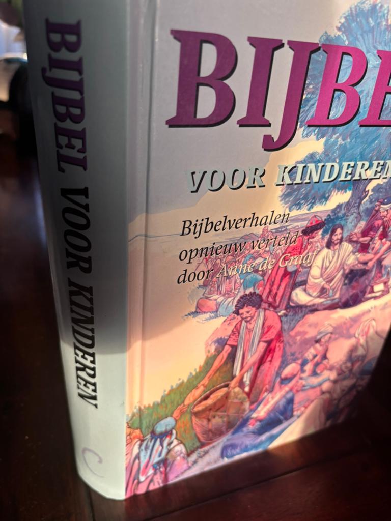 KINDERBIJBEL BIJBELVERHALEN OPNIEUW VERTELD ANNE DE GRAAF, Ophalen of Verzenden, Zo goed als nieuw, Christendom | Protestants