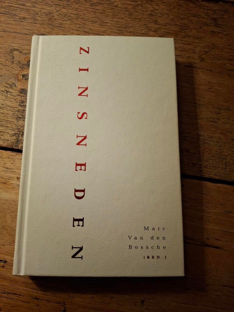 M. Van den Bossche - Zinsneden, Boeken, Ophalen of Verzenden, Gelezen, M. Van den Bossche