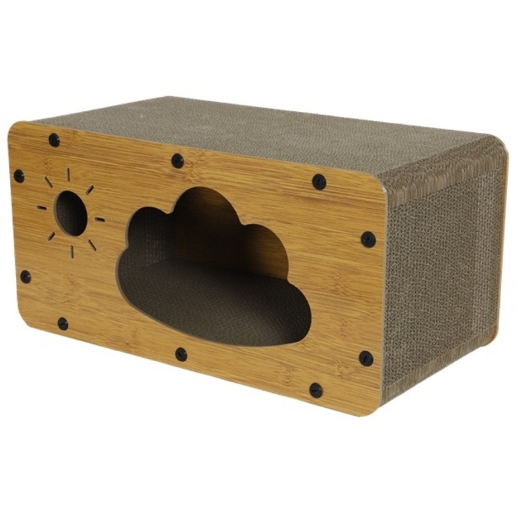 Krabhuis van hout en karton, Krabplank, Gebr. de Boon, ., Nieuw