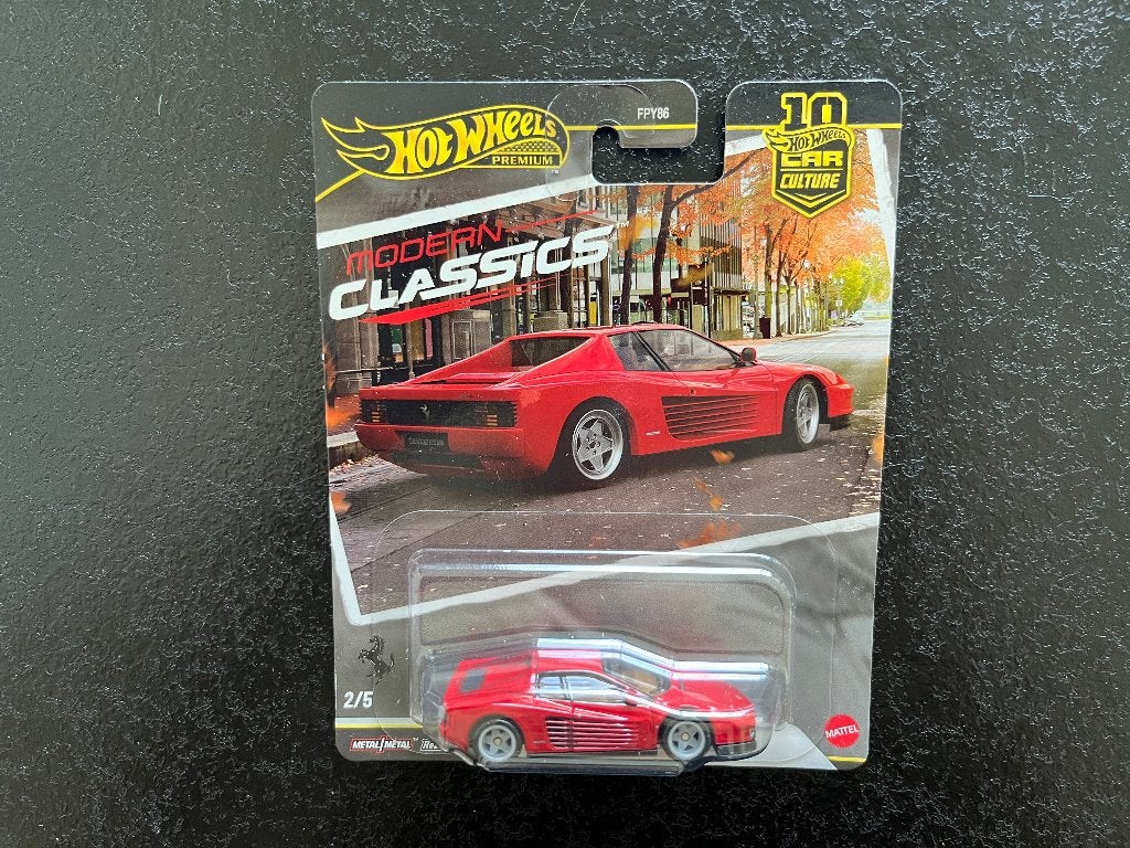 Hot Wheels Premium Ferrari Testarossa nieuw 20260715-4, Ophalen of Verzenden, Nieuw