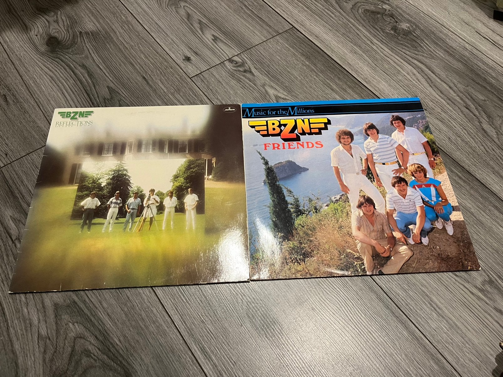 BZN - Reflections & Friends, Cd's en Dvd's, Vinyl | Pop, Ophalen, LP, Gebruikt, Pop