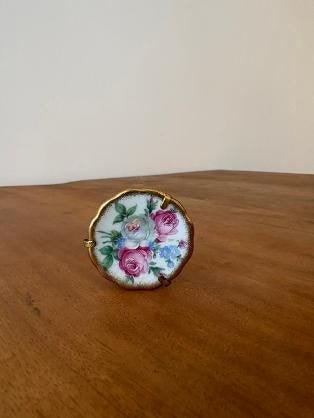 Vintage Porseleinen Bordje - Limoges France 'Lourdes', Antiek en Kunst, Ophalen of Verzenden
